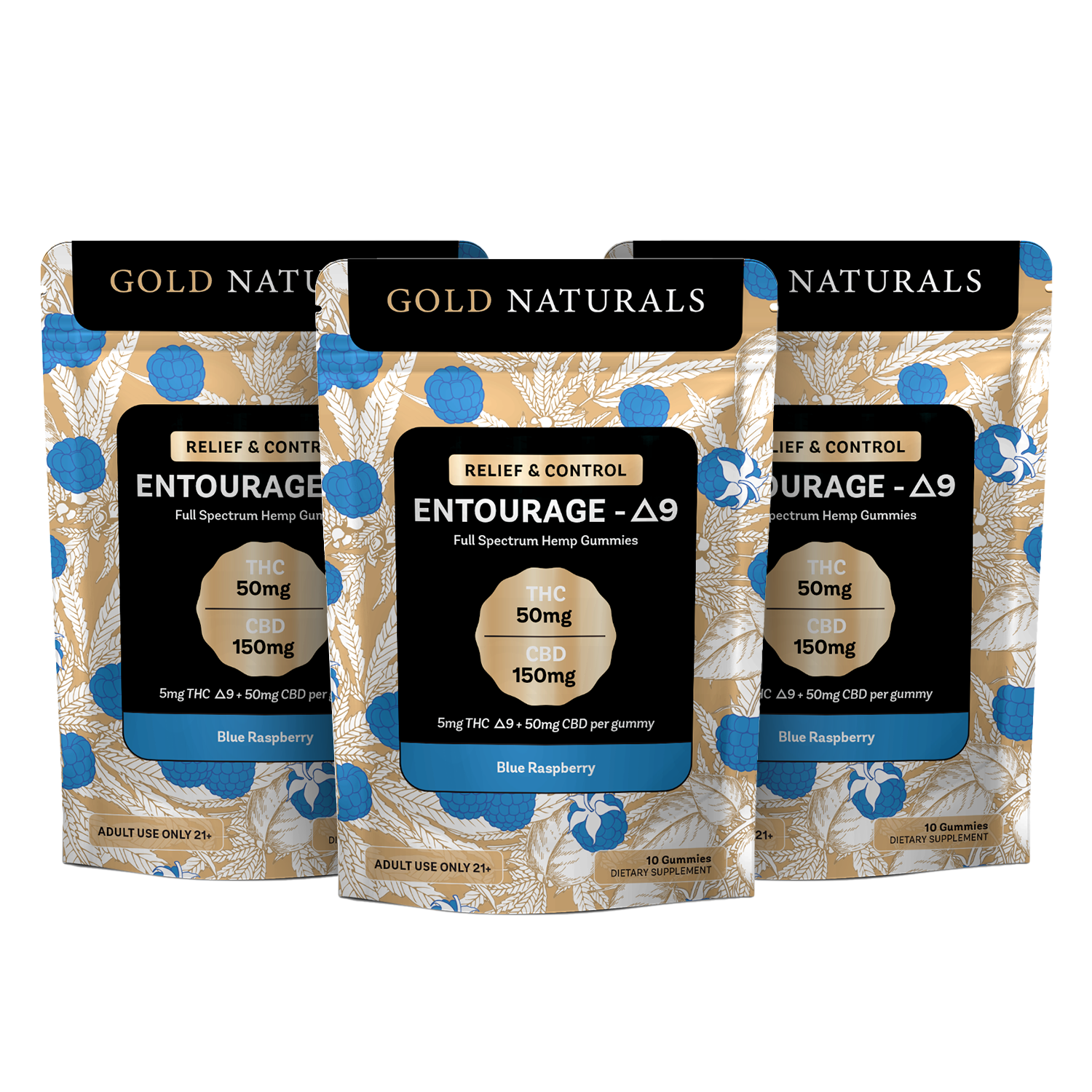 PhD-Formulated CBD Oil Tincture - Gold Naturals Hemp