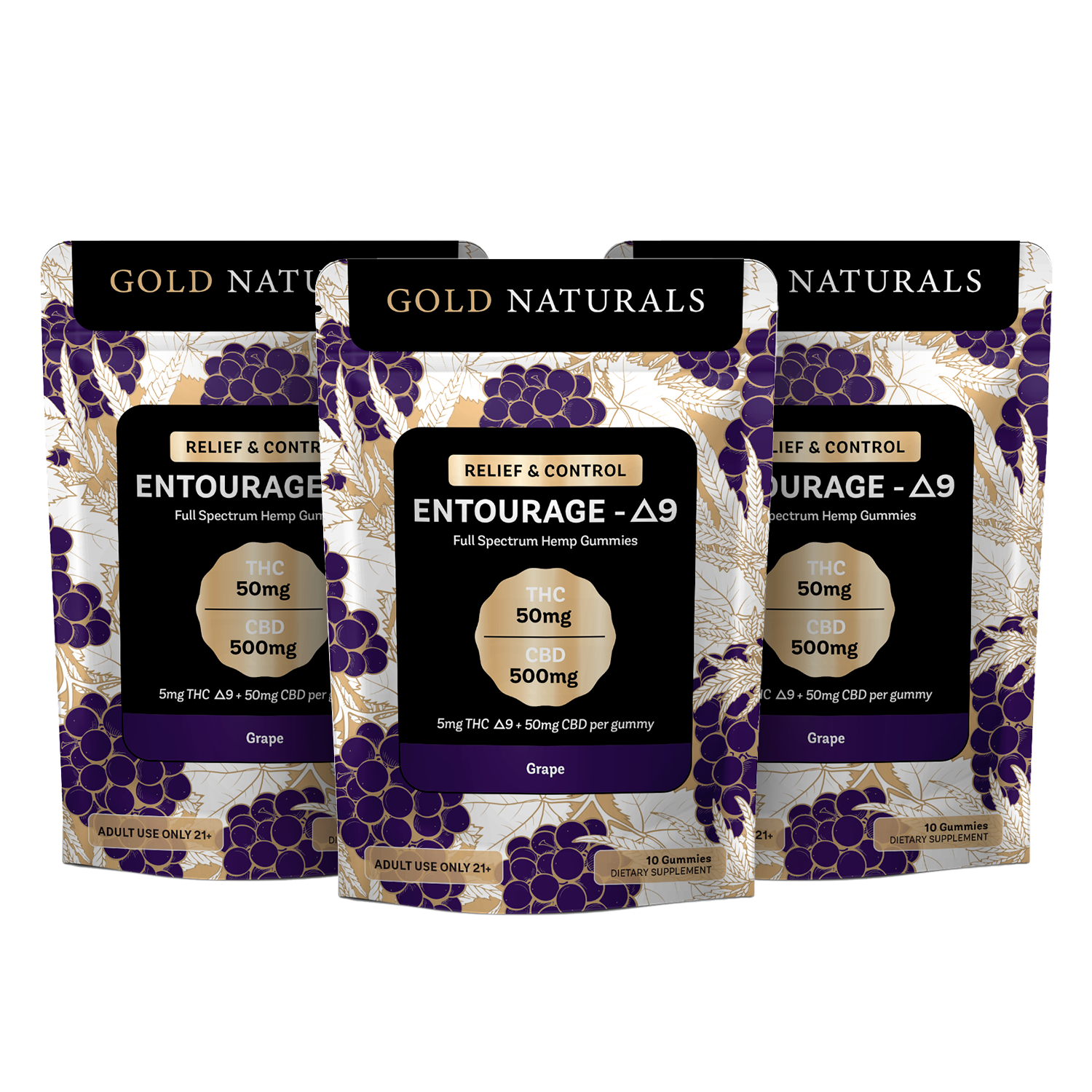 PhD-Formulated CBD Oil Tincture - Gold Naturals Hemp