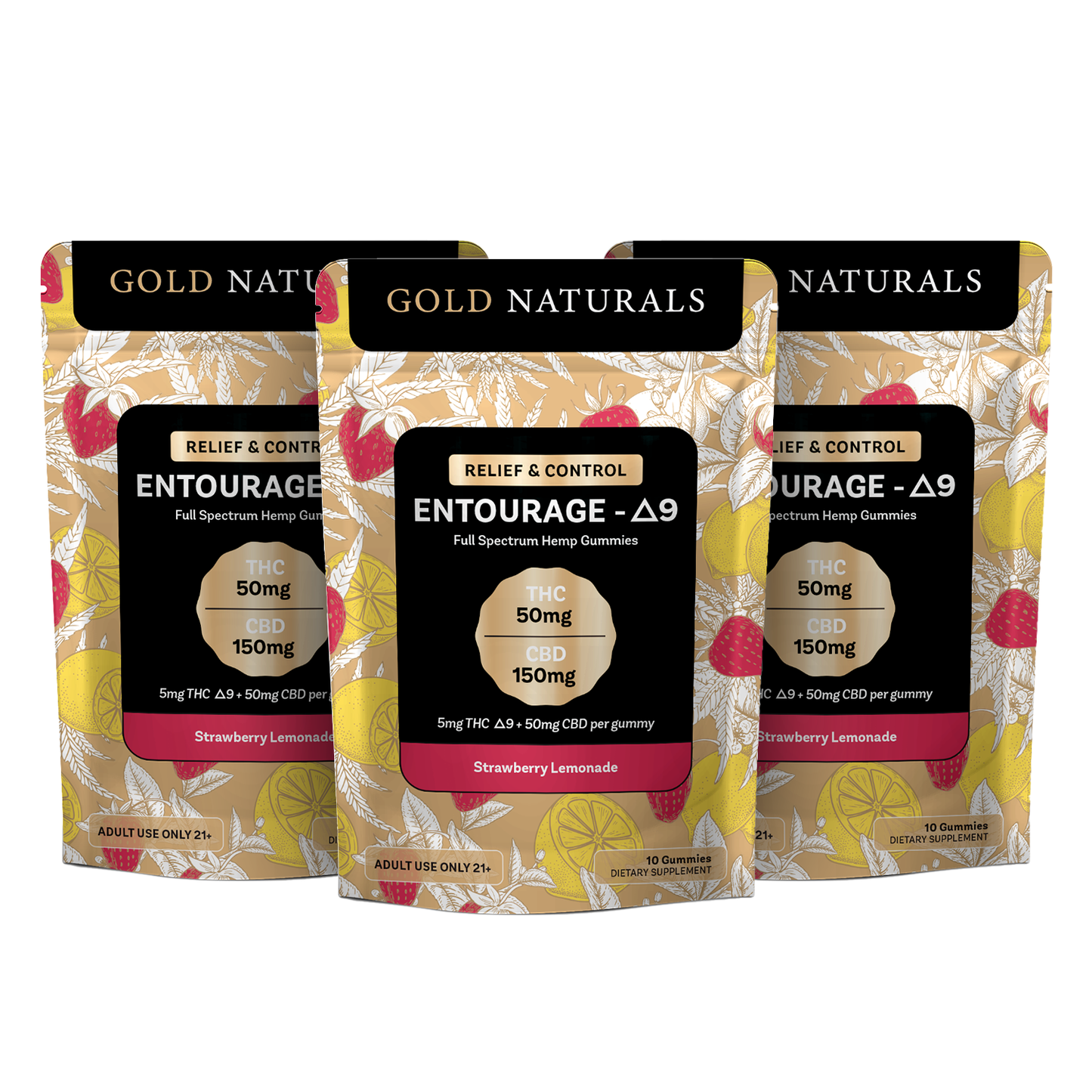 PhD-Formulated CBD Oil Tincture - Gold Naturals Hemp