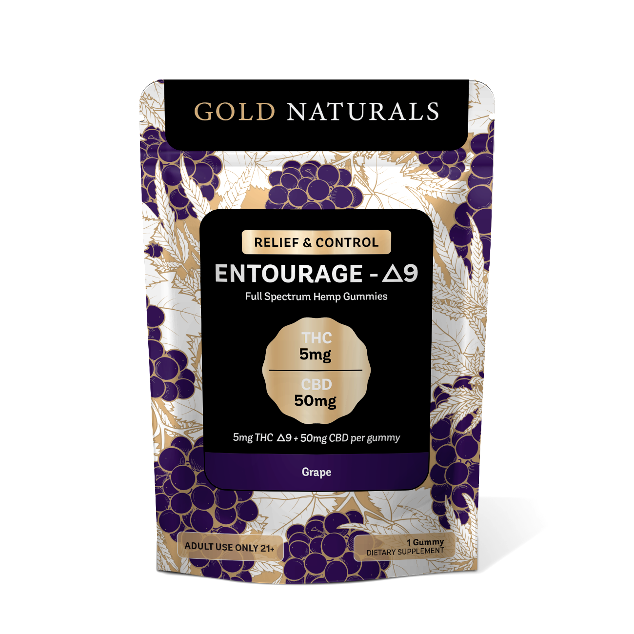 PhD-Formulated CBD Oil Tincture - Gold Naturals Hemp