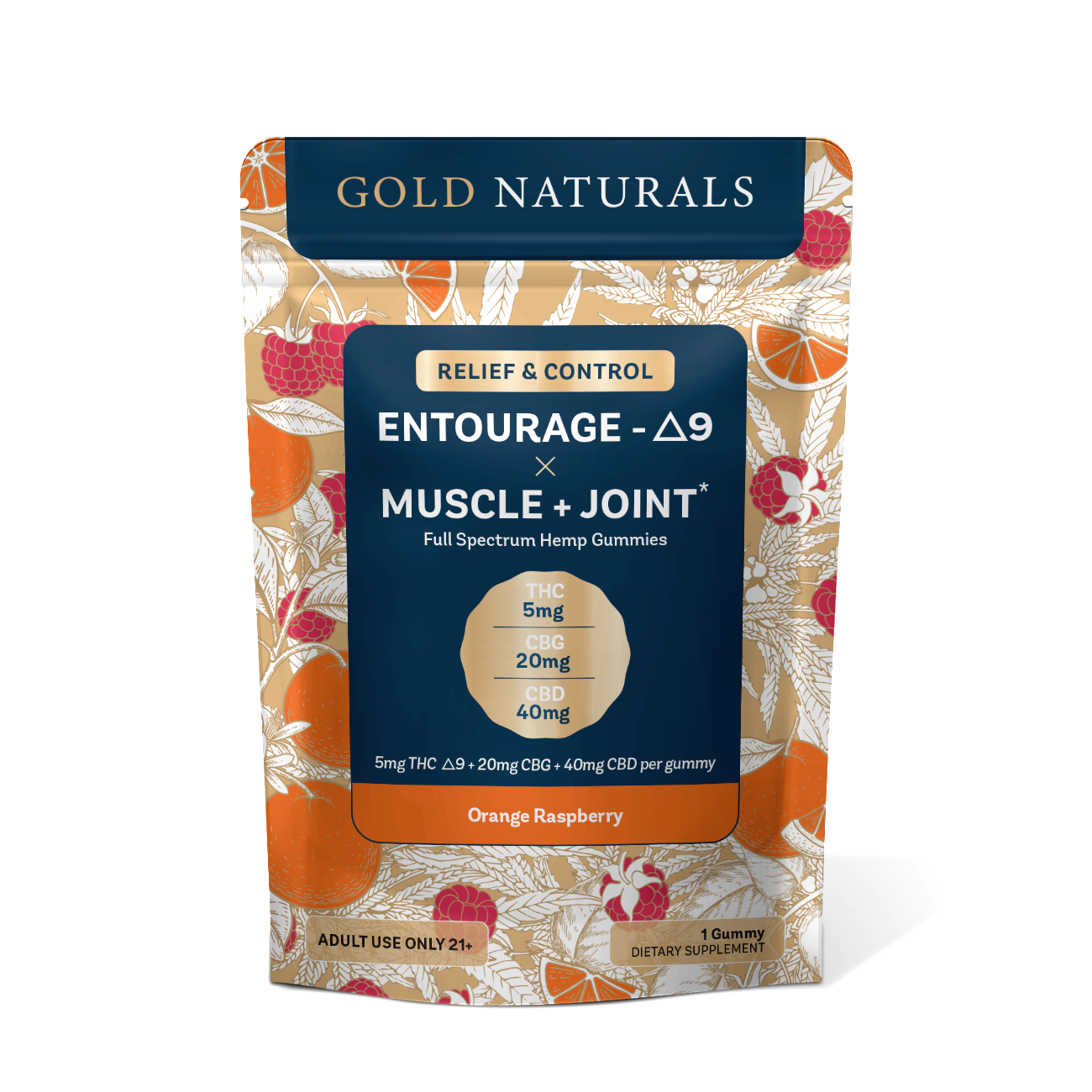 PhD-Formulated CBD Oil Tincture - Gold Naturals Hemp