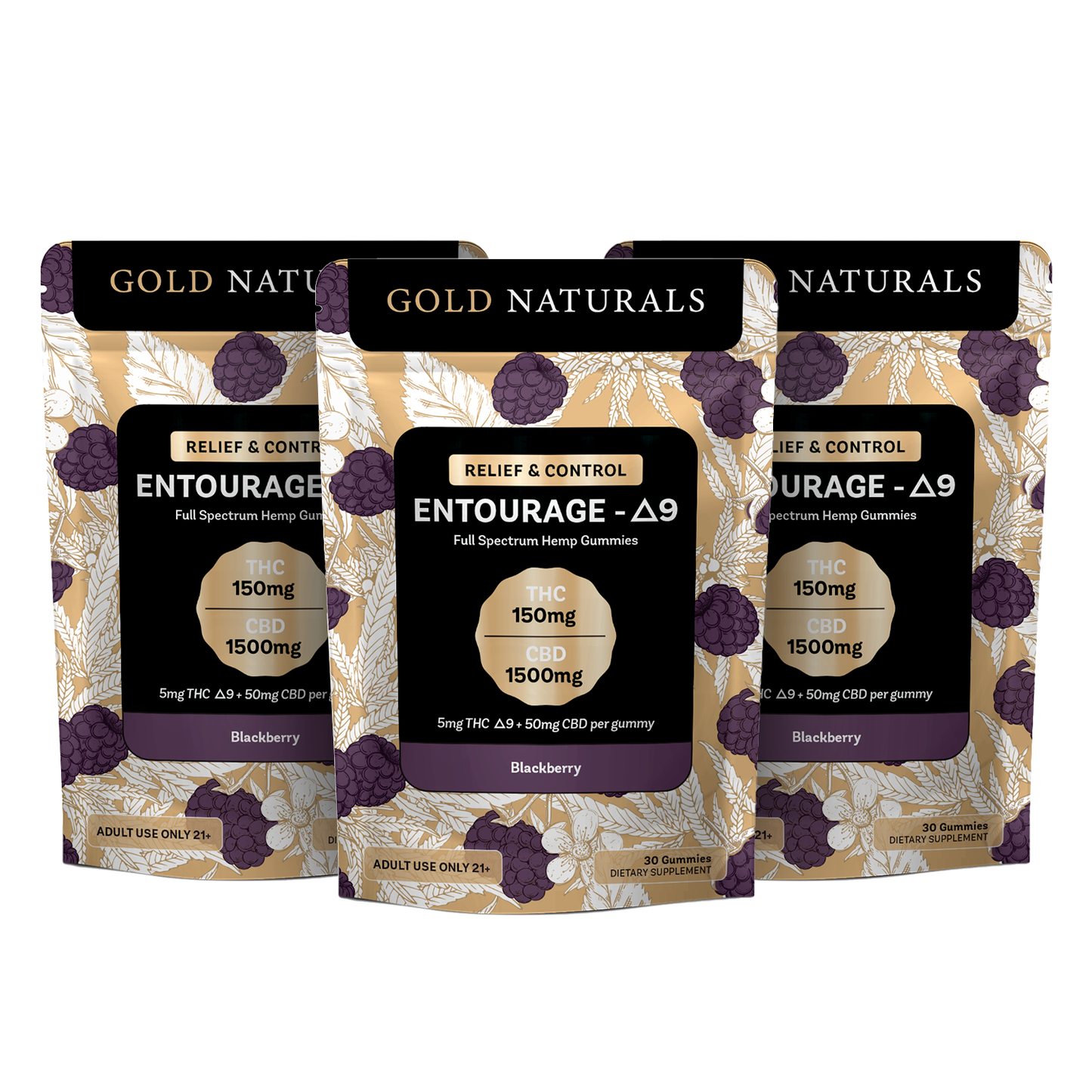 Entourage Effect Full Spectrum CBD Products by Gold Naturals