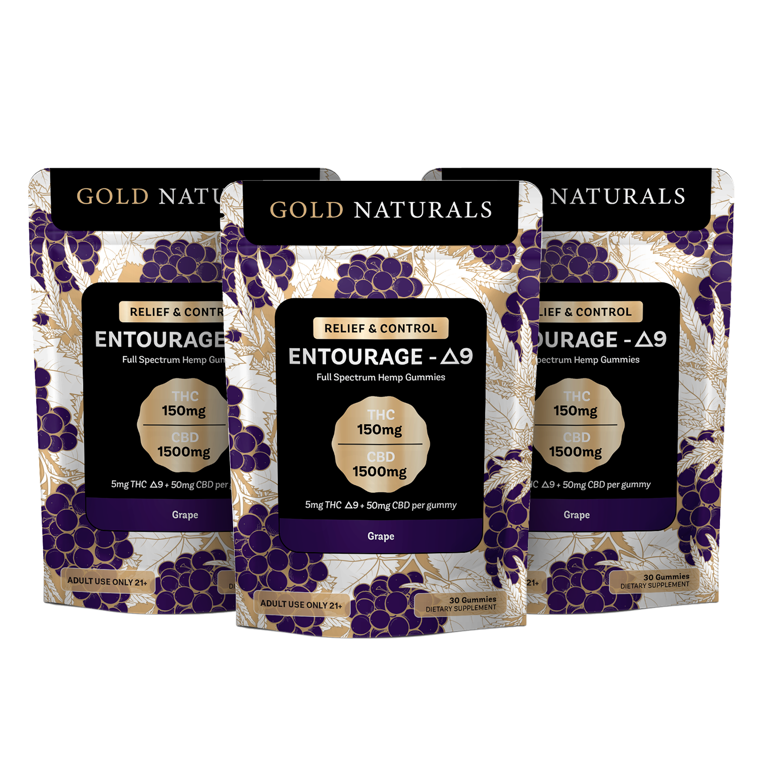 Entourage Effect Full Spectrum CBD Products by Gold Naturals