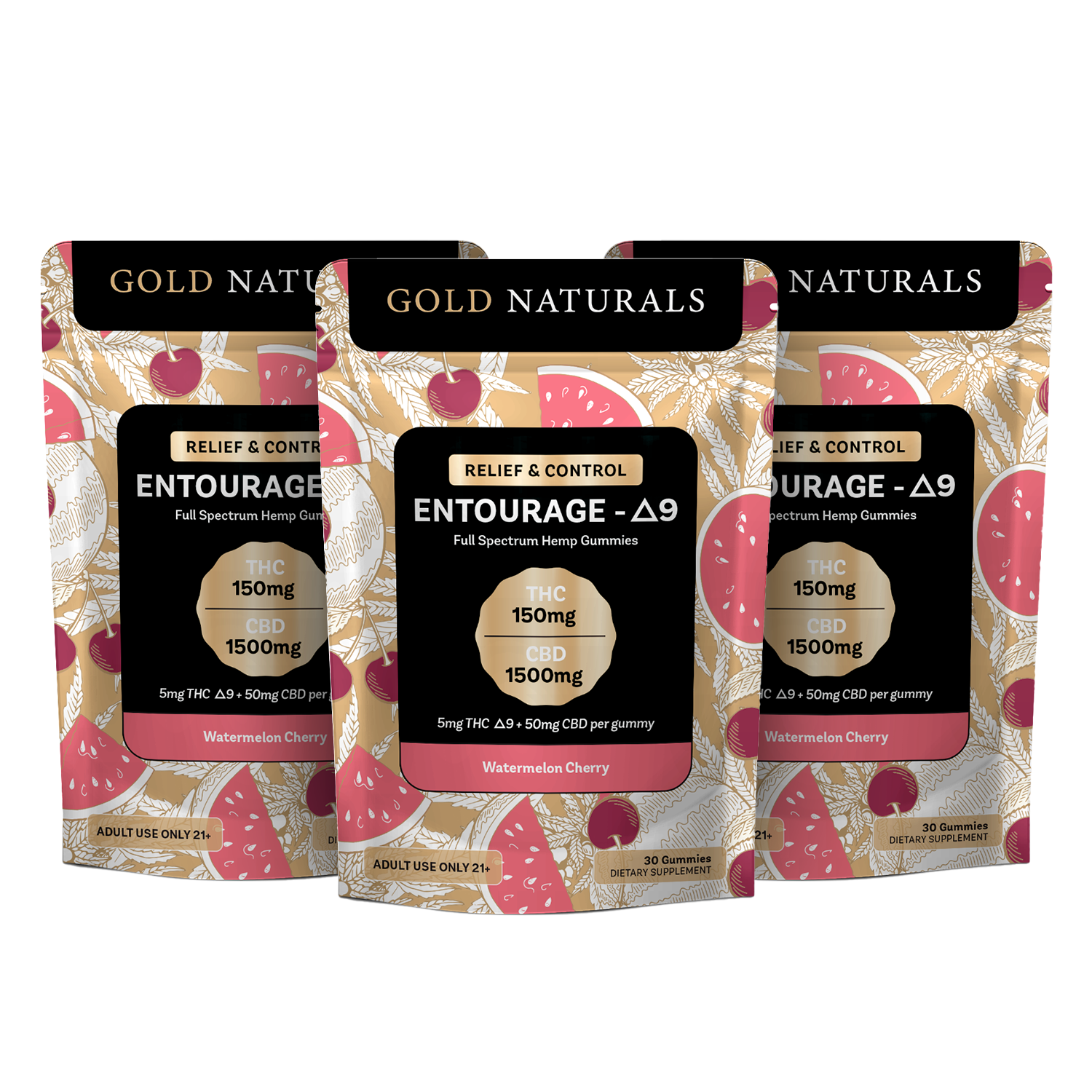 Entourage Effect Full Spectrum CBD Products by Gold Naturals