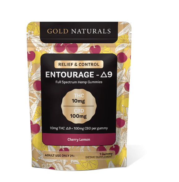 10 mg Entourage Δ9 Gummy 50% Off Offer