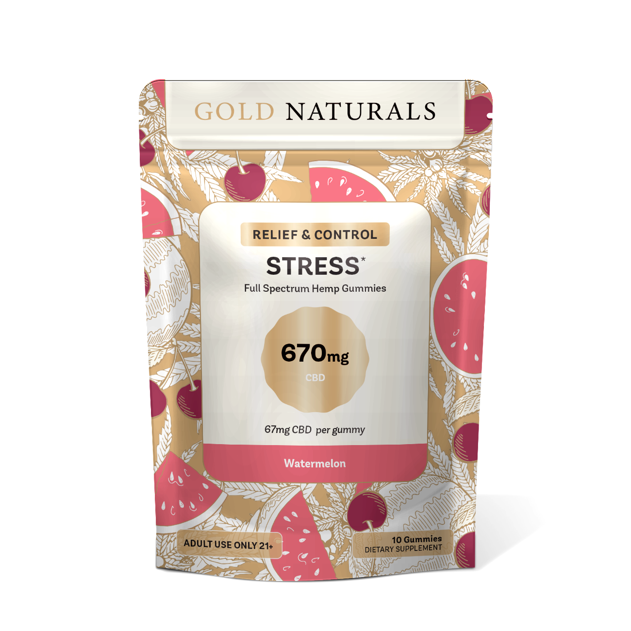 PhD-Formulated CBD Oil Tincture - Gold Naturals Hemp