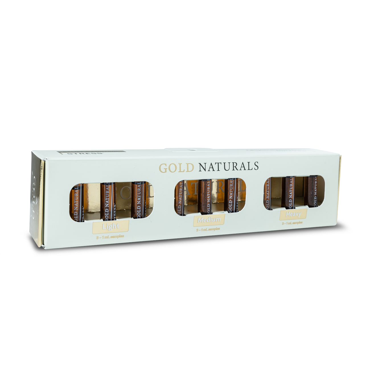 Gold Naturals Stress Tincture Vial Box