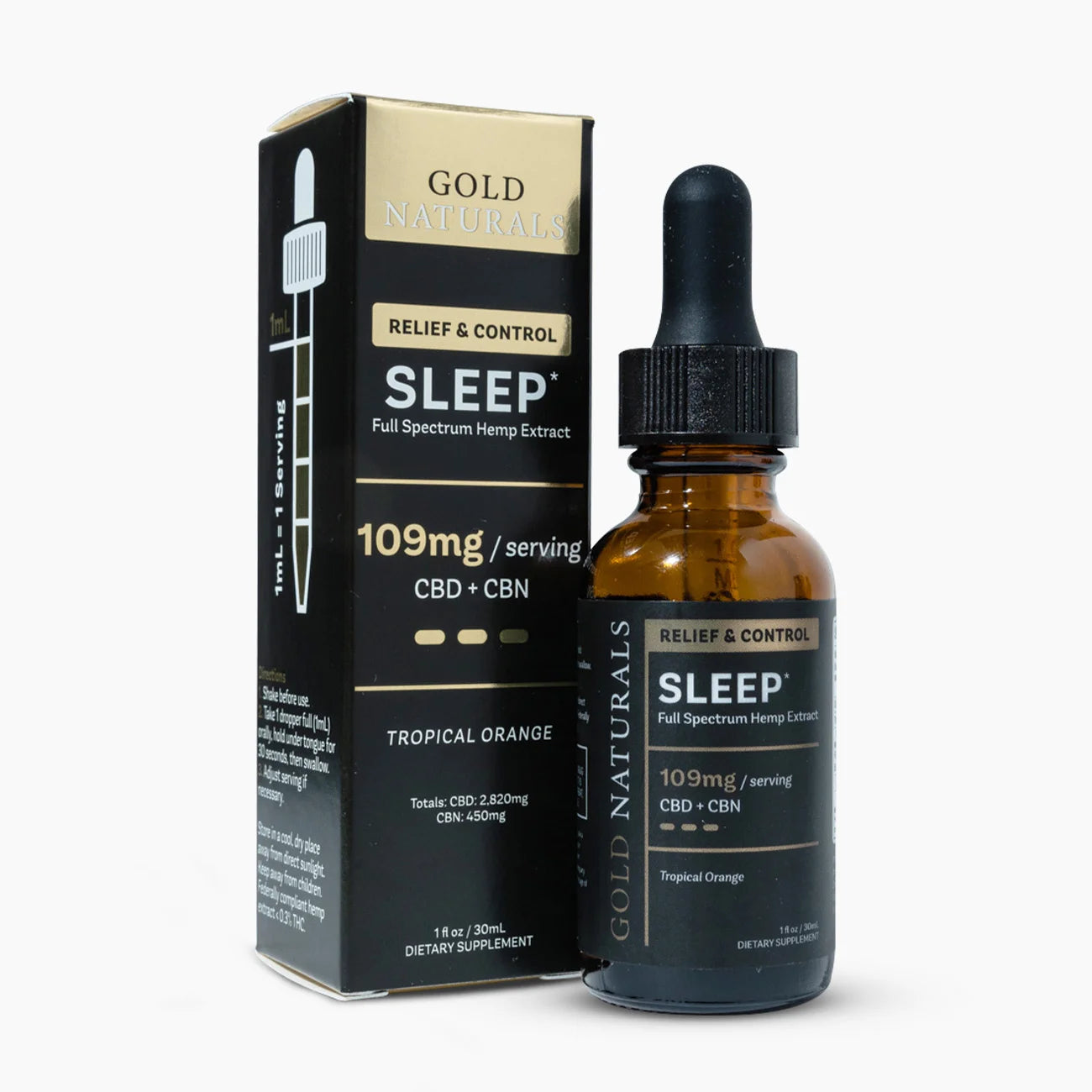 Gold Naturals Sleep Tincture – 30 mL Heavy