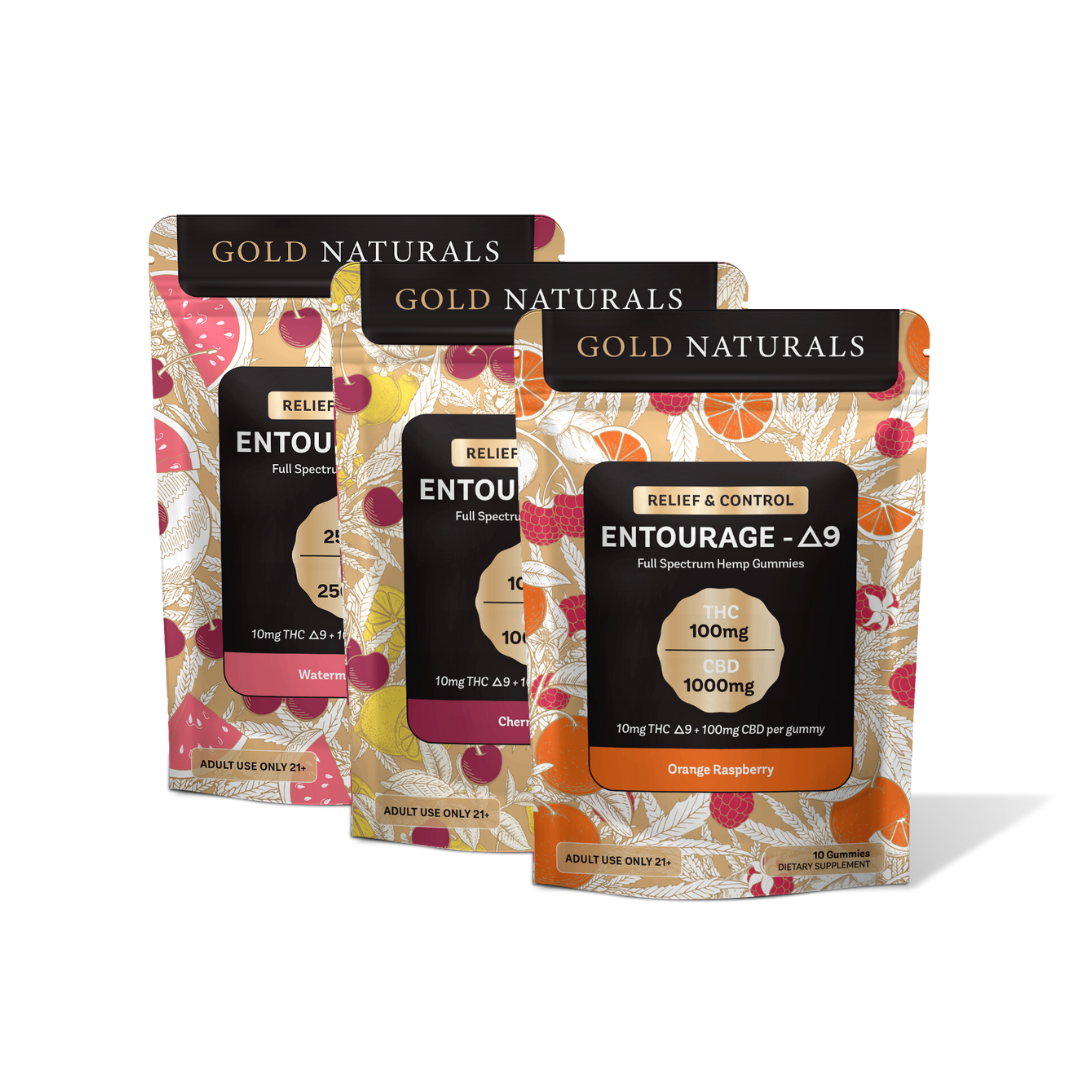 Gold Naturals Gummies 3 Pack