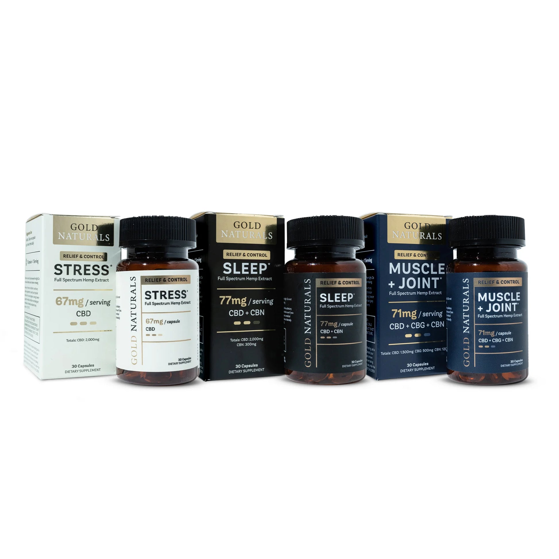 Gold Naturals Soft Gel Medium Bundle