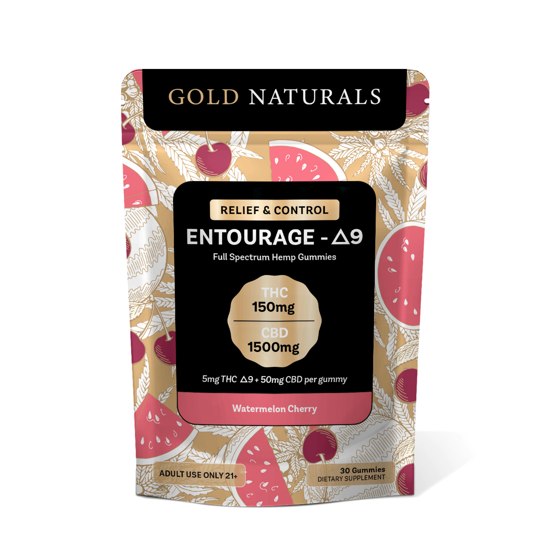 Utah-compliant Gold Naturals Delta-9 gummies