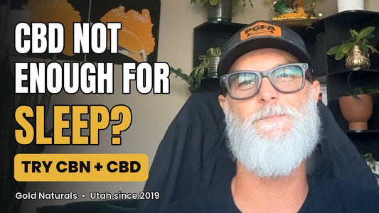 CBN vs CBD for sleep, Gold Naturals video thumbnail