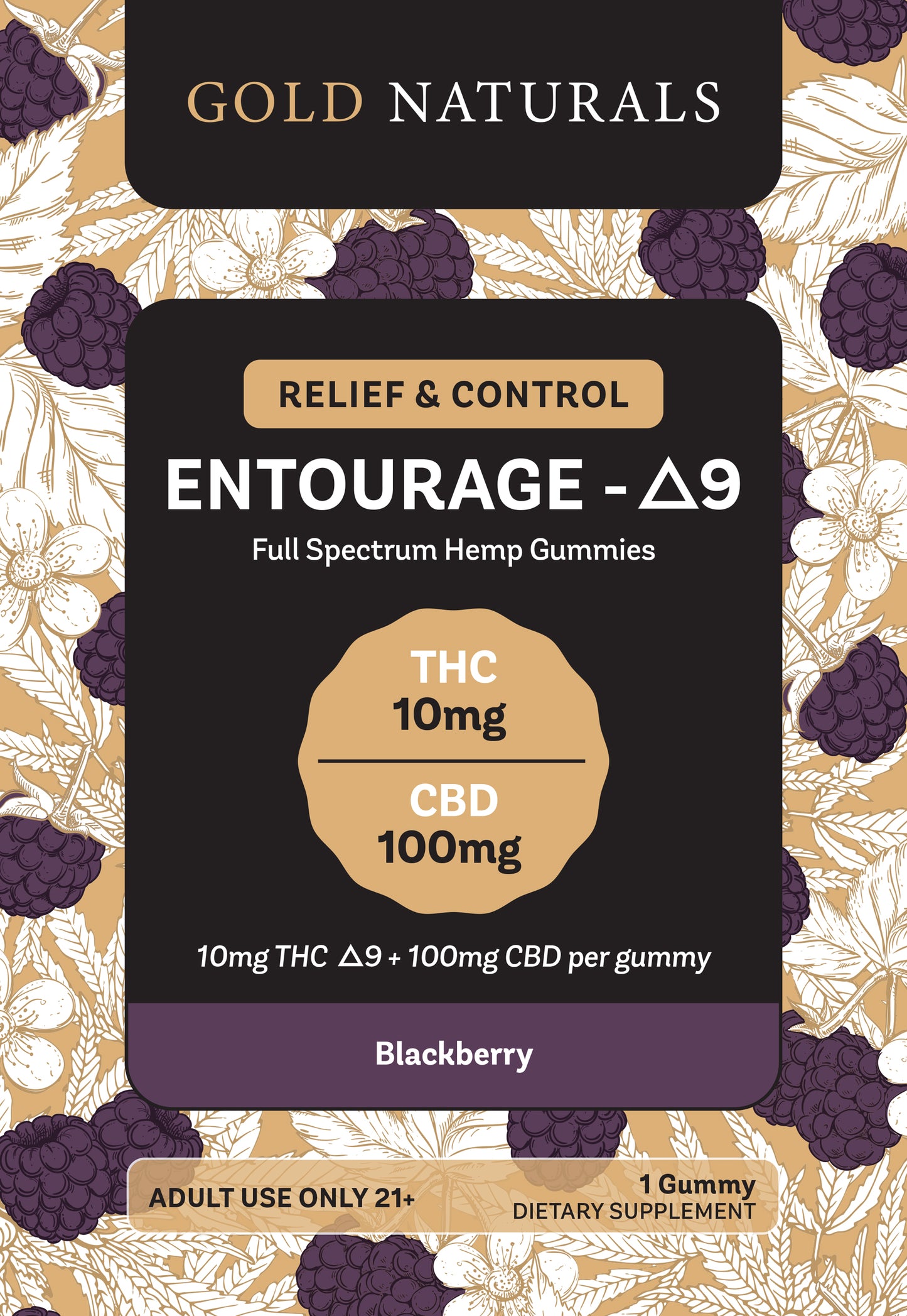 Entourage Δ9 Gummy