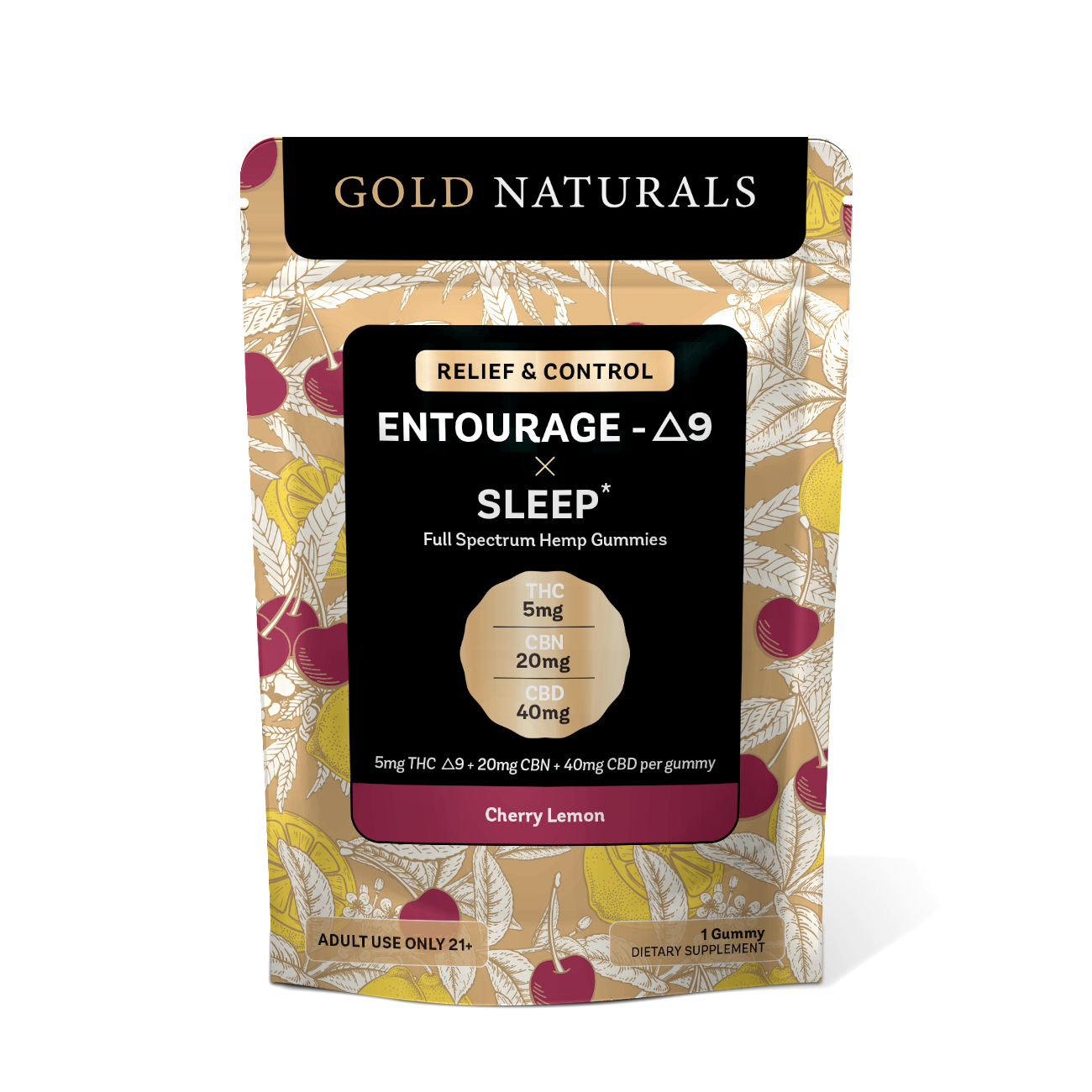 Entourage Δ9 x Sleep Gummy UTAH Compliant